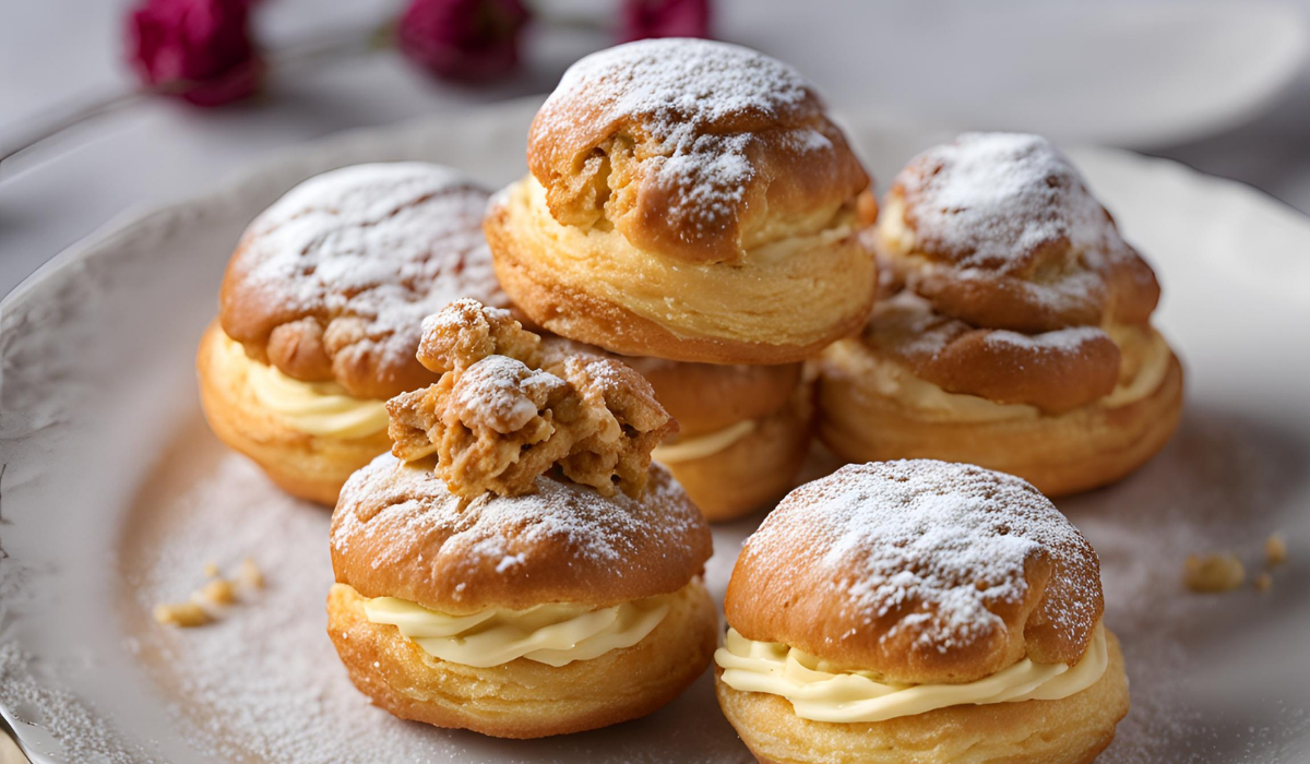 Choux au Craquelin (Çıtır Profiterol) Tarifi