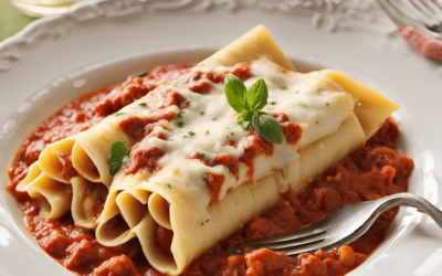 Manicotti Nedir? Manicotti Makarna