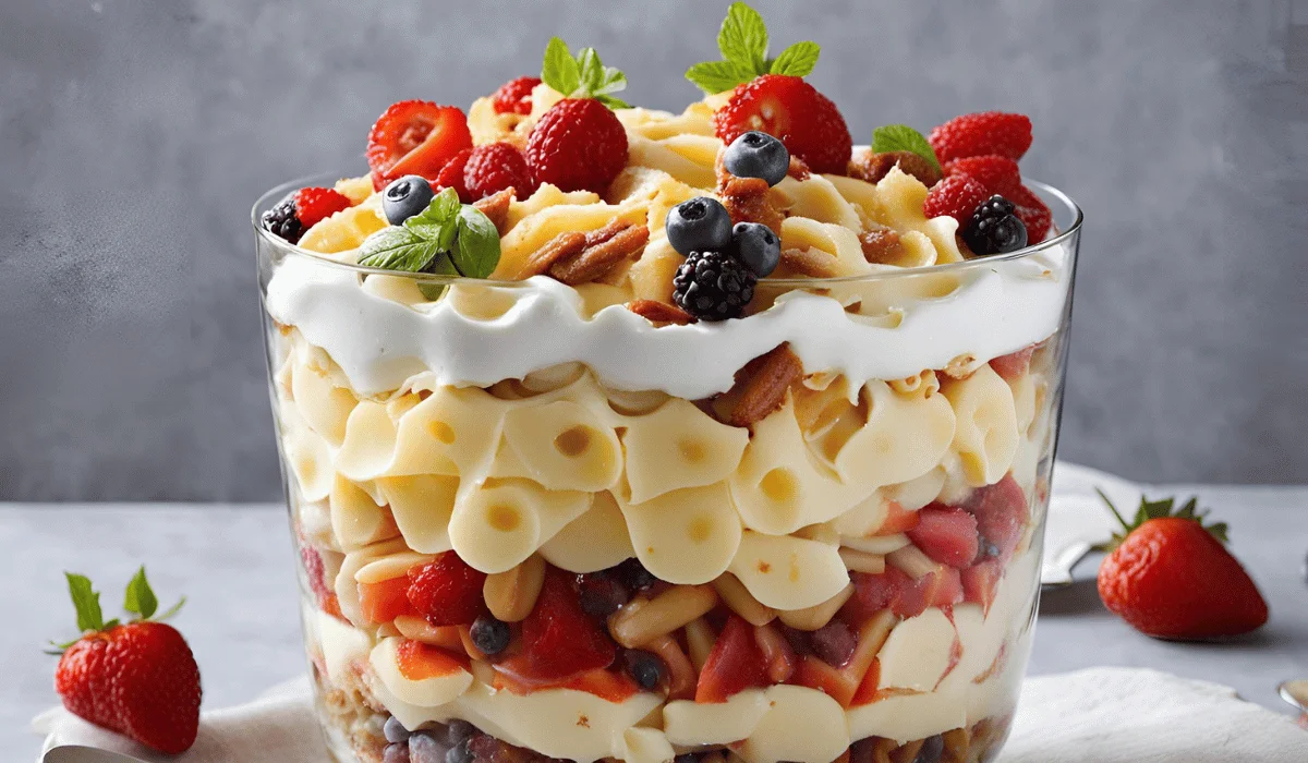 Trifle pasta tarifi