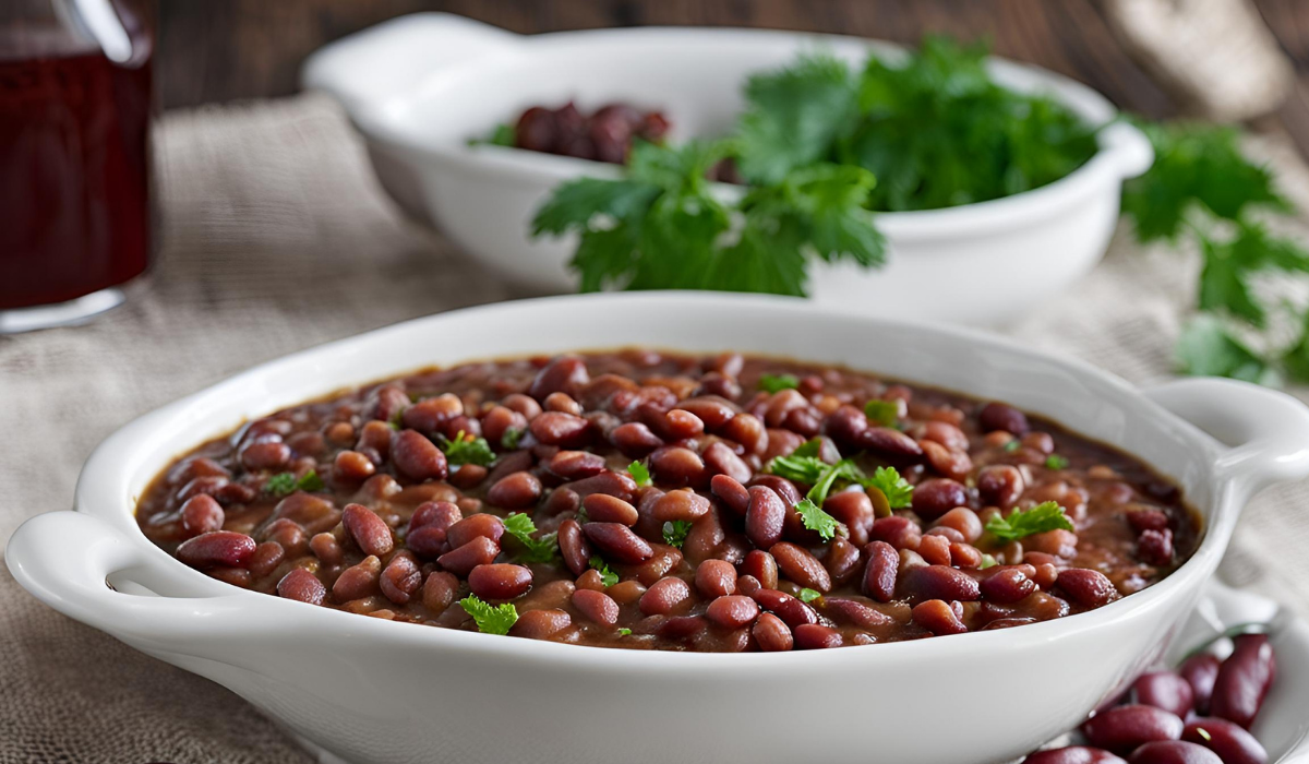 Lobio tarifi (GEORGIAN BEAN DISH)