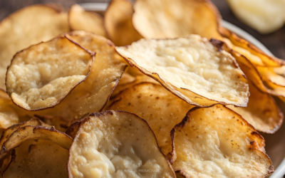 Fırında Patates Cipsi: Kızartmaya Gerek Yok