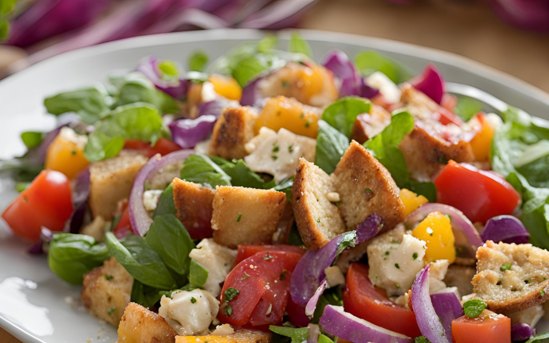 Panzanella Salatası Tarifi Panzanella Sosu