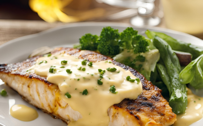 Peynir Soslu Balık Izgara: Şık ve Lezzetli Bir Tarif